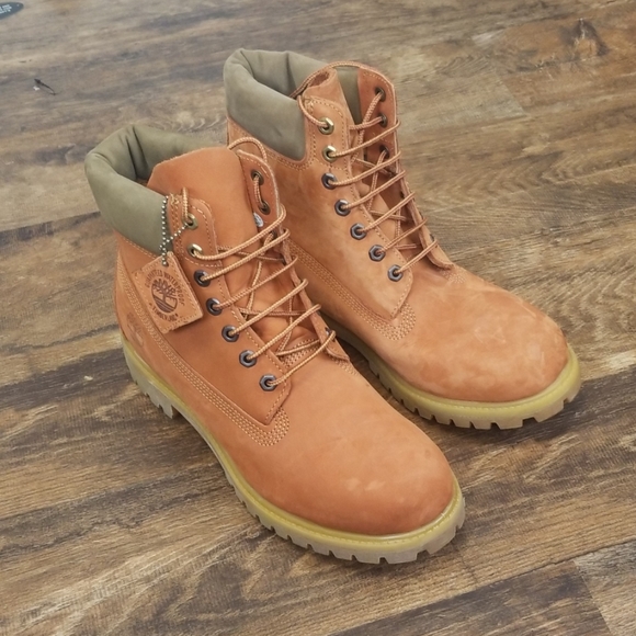 paprika timberland boots